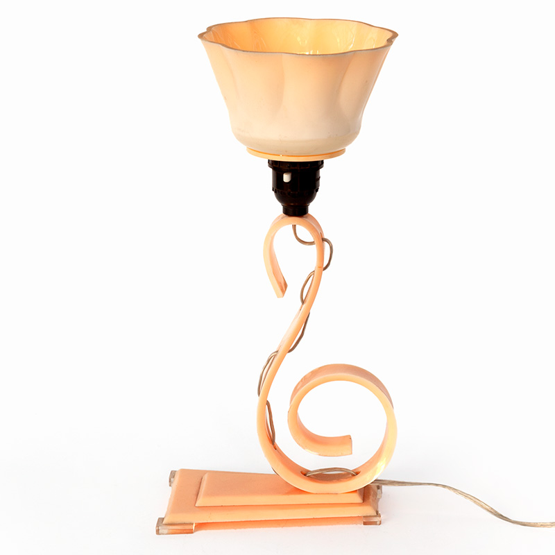 Art Deco Phenolic Table Lamp